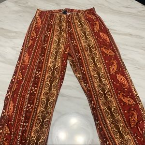 Boho flare pants